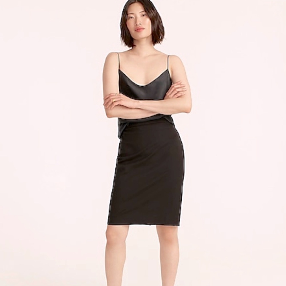 ⚡️SALE⚡️J. Crew cotton pencil skirt in black